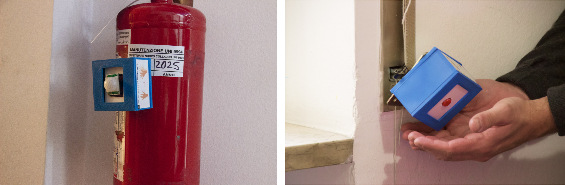 MakeNodes deployed in the environment using magnets